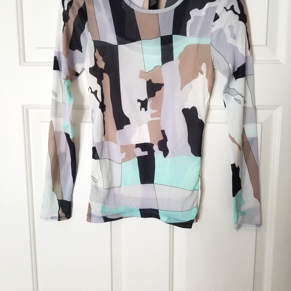 Kenneth Cole Sheer Top - Picture 5 of 5